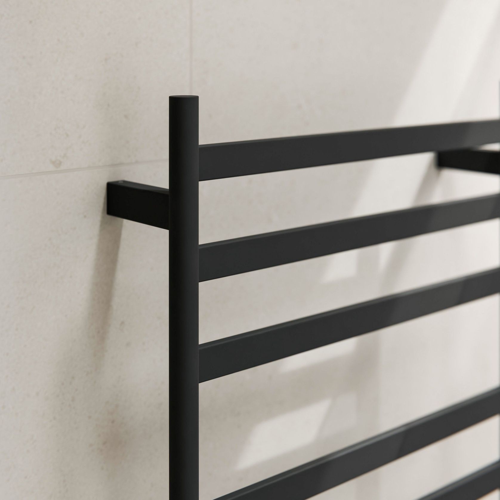 Lineare Heated Towel Ladder 900 x 500mm gallery detail image