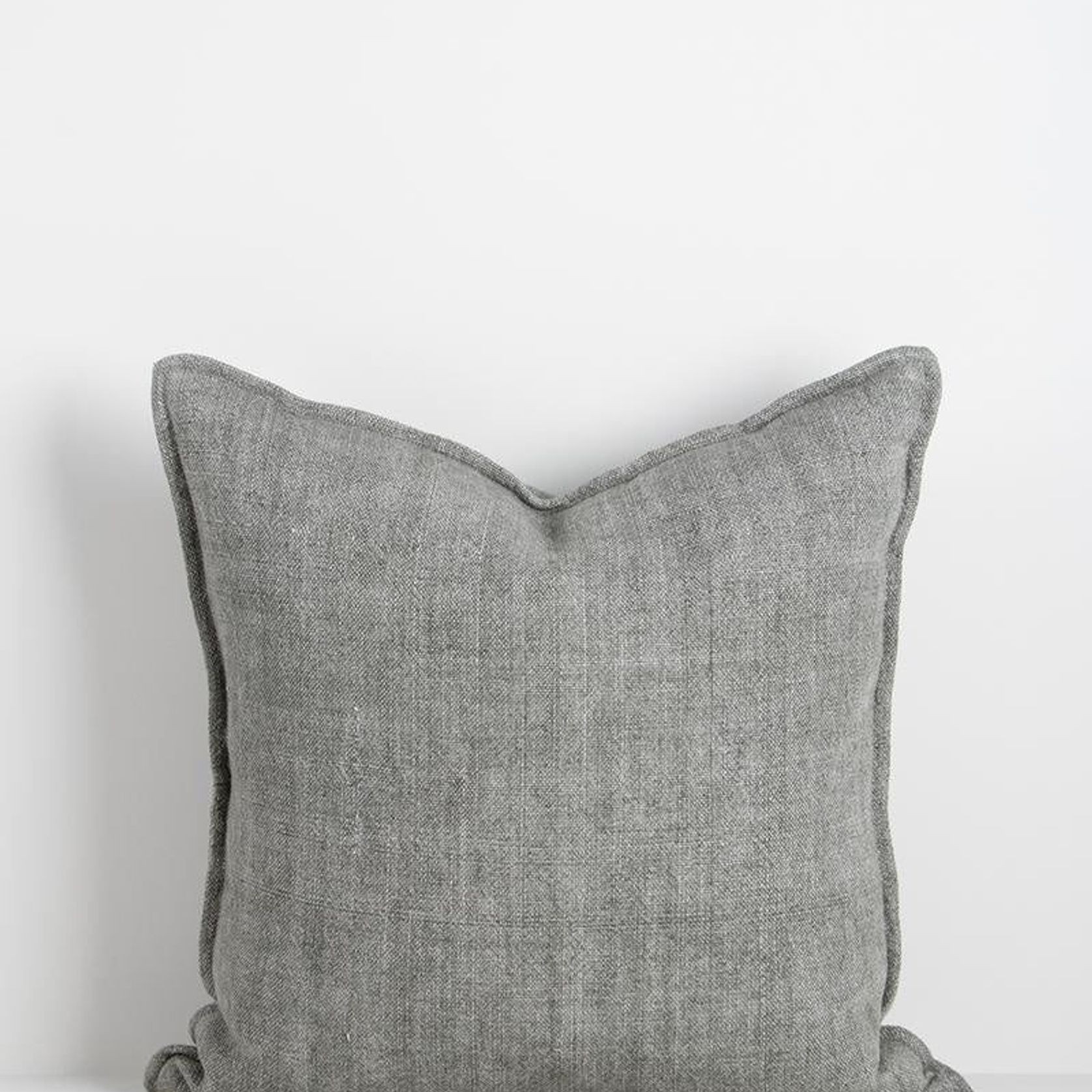 Baya Flaxmill Handwoven Linen  Cushion - Sage gallery detail image