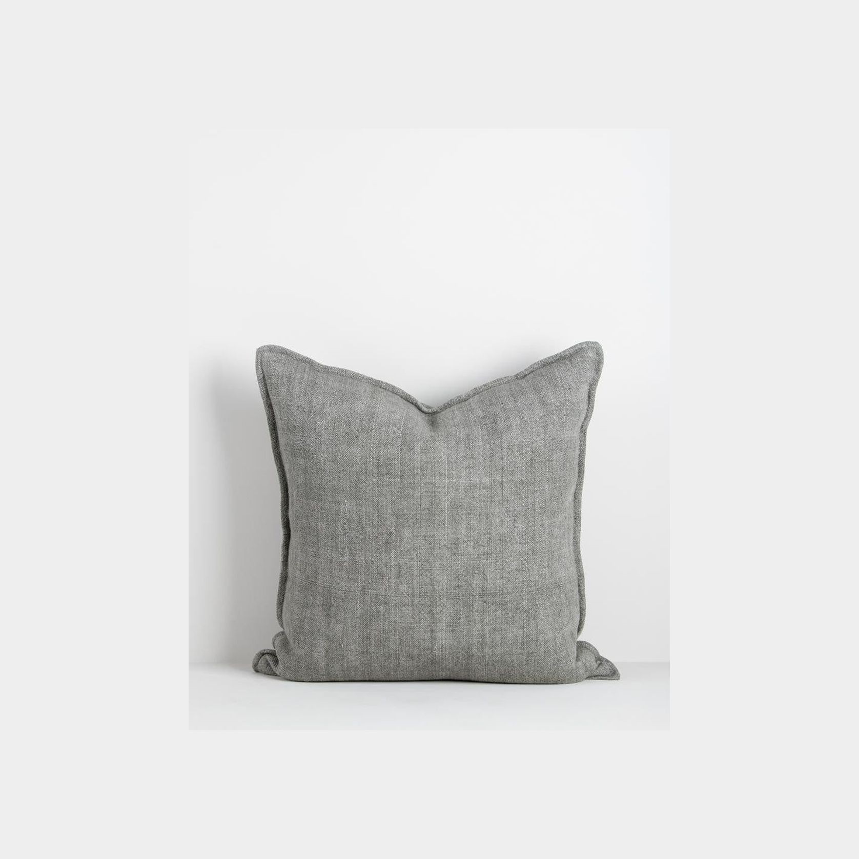 Baya Flaxmill Handwoven Linen  Cushion - Sage gallery detail image