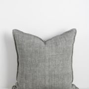 Baya Flaxmill Handwoven Linen  Cushion - Sage gallery detail image