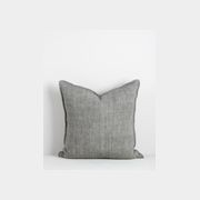 Baya Flaxmill Handwoven Linen Cushion - Sage gallery detail image