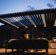 Baltic Motorised Freestanding Louvre Roof Aluminium Pergola gallery detail image