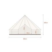 Living Culture 3m Glamping Bell Tent gallery detail image