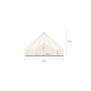 Living Culture 3m Glamping Bell Tent gallery detail image