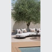 Loto Curved Modular Outdoor Sofa by Atmosphera gallery detail image