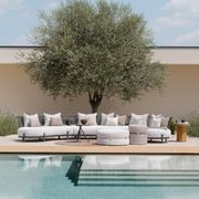 Loto Curved Modular Outdoor Sofa by Atmosphera gallery detail image