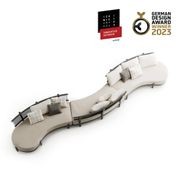 Loto Curved Modular Outdoor Sofa by Atmosphera gallery detail image