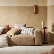 Weave Home Francesca Cushion - Copper | Velvet gallery detail image