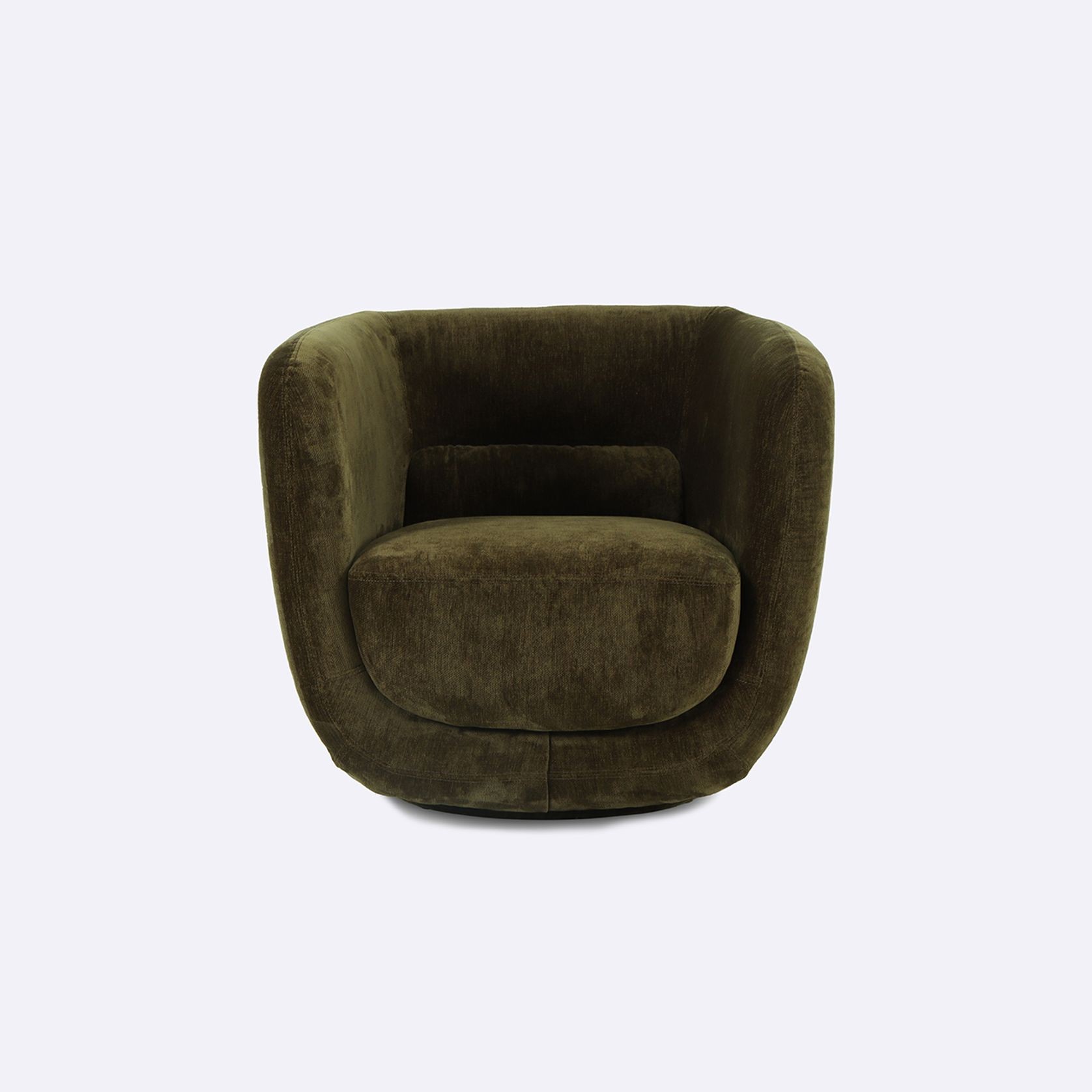 Luca Swivel Chair | Khaki gallery detail image