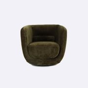Luca Swivel Chair | Khaki gallery detail image
