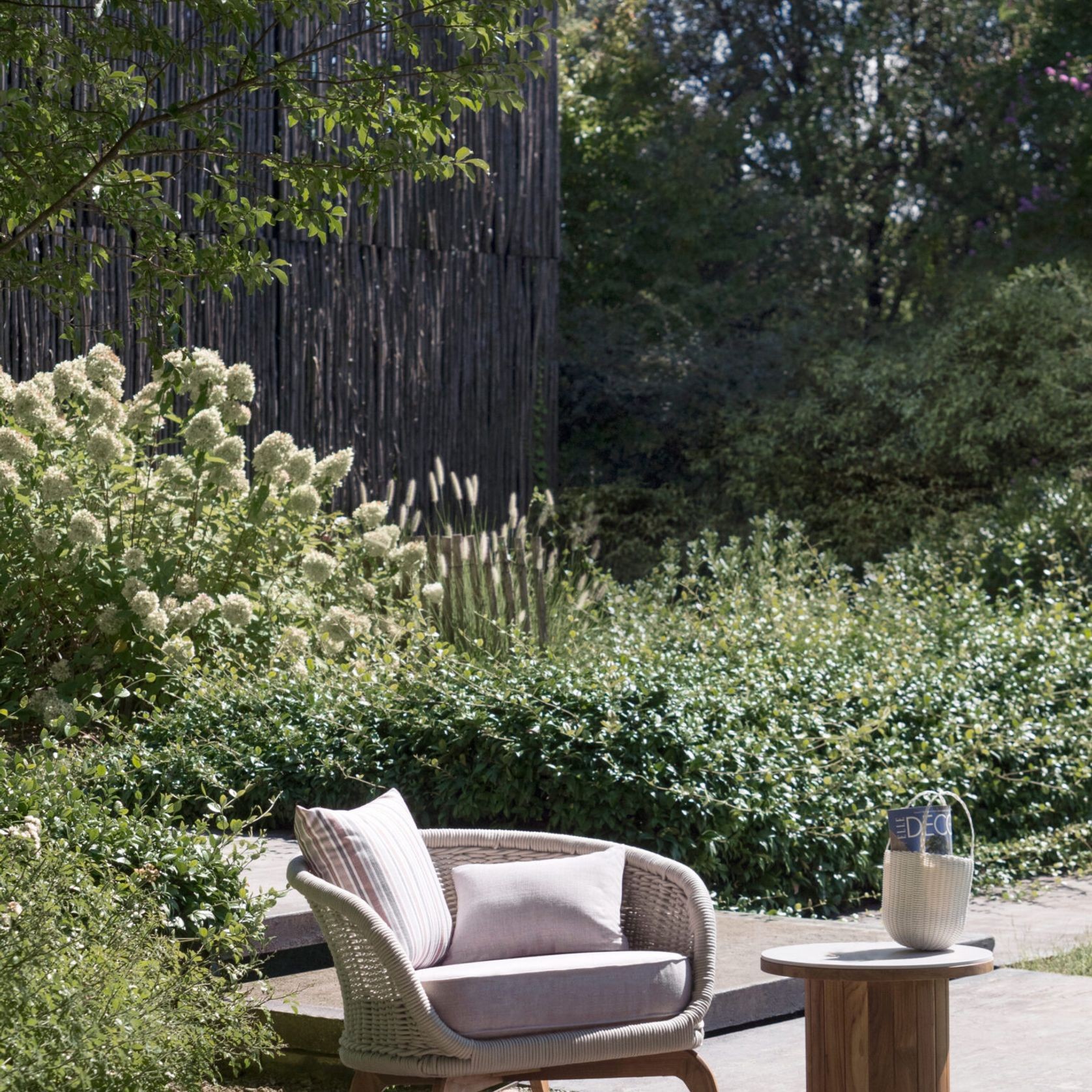 Ludo Outdoor Rocking Armchair by Atmosphera gallery detail image