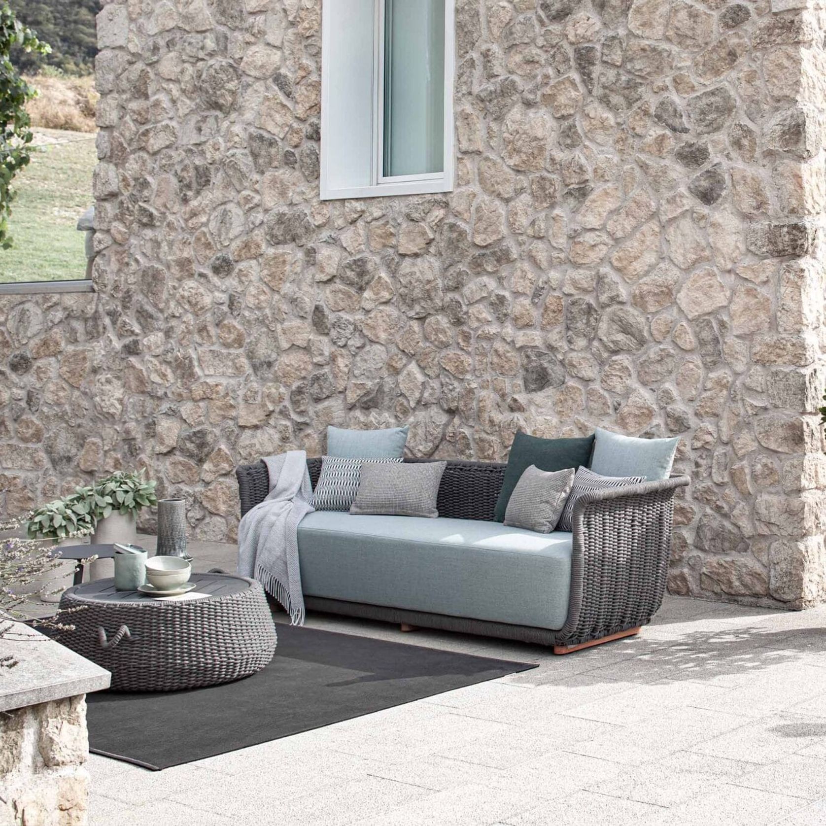 Bellagio Outdoor Sofa by Atmosphera gallery detail image