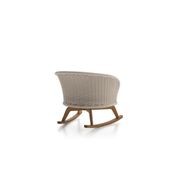 Ludo Outdoor Rocking Armchair by Atmosphera gallery detail image