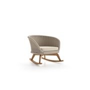 Ludo Outdoor Rocking Armchair by Atmosphera gallery detail image