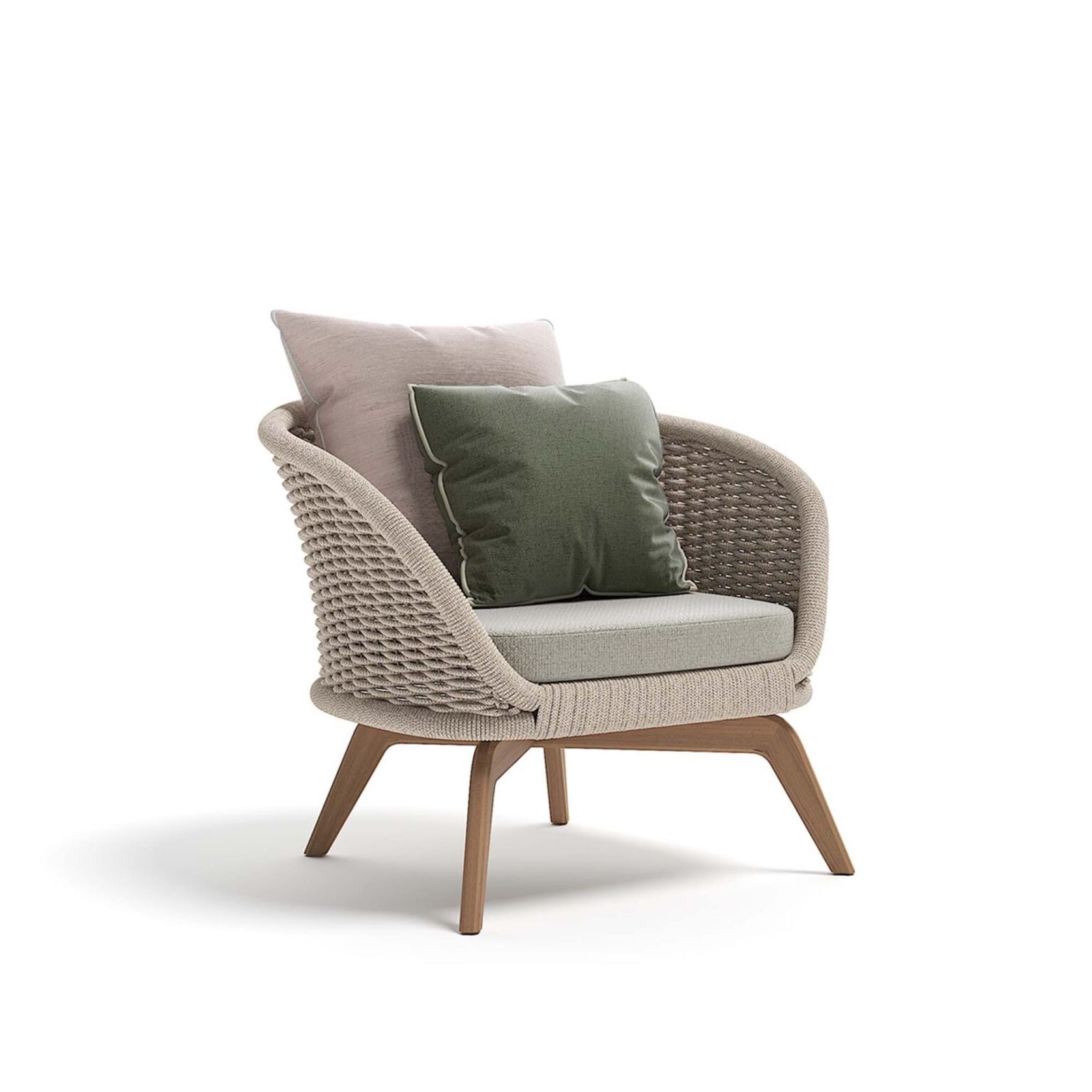 Ludo .L1 Outdoor Armchair by Atmosphera gallery detail image