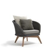 Ludo .L1 Outdoor Armchair by Atmosphera gallery detail image