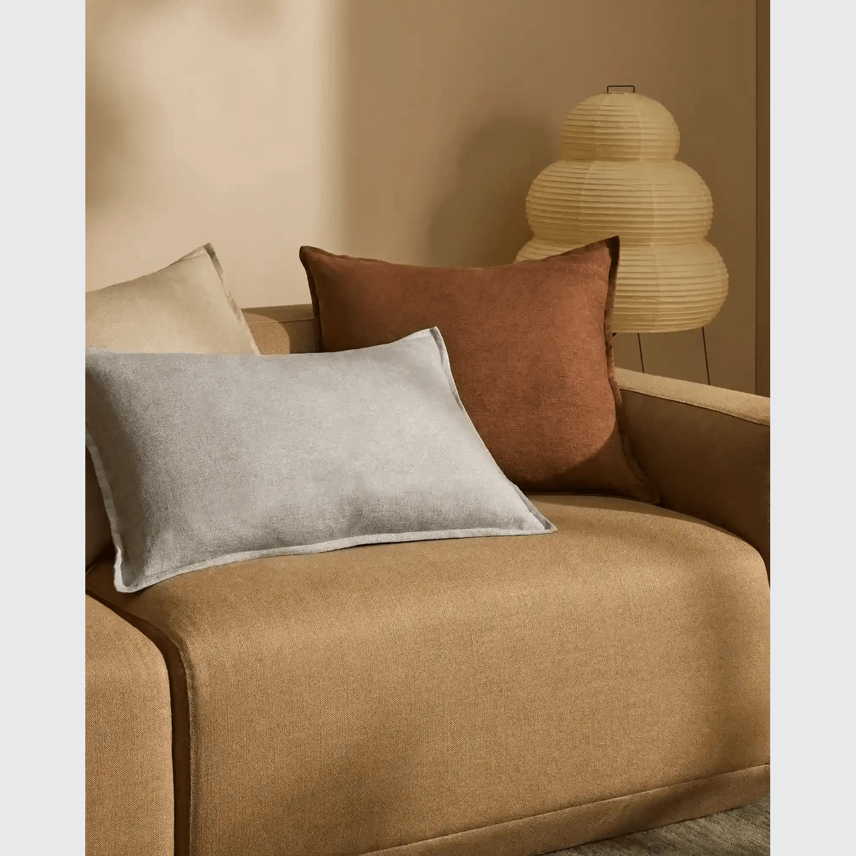 Weave Home Fiore Cushion - Breeze | Square and Lumbar gallery detail image