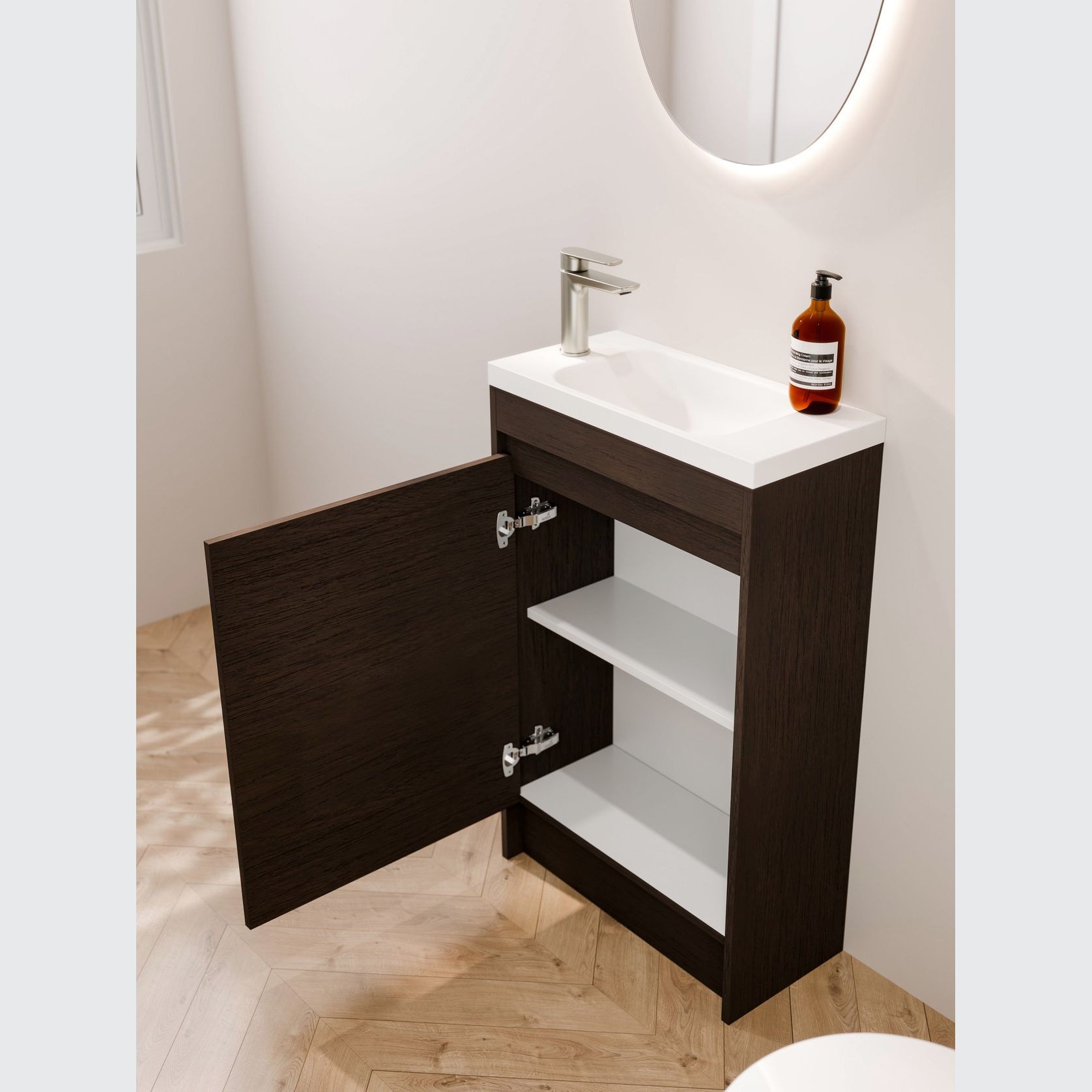 Code Luxe 550 WC Floorstanding Vanity gallery detail image