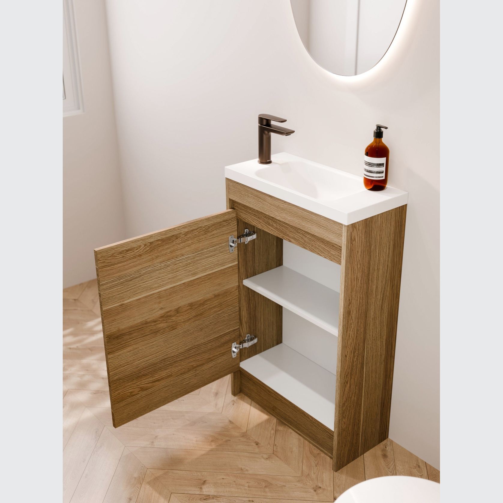 Code Luxe 550 WC Floorstanding Vanity gallery detail image