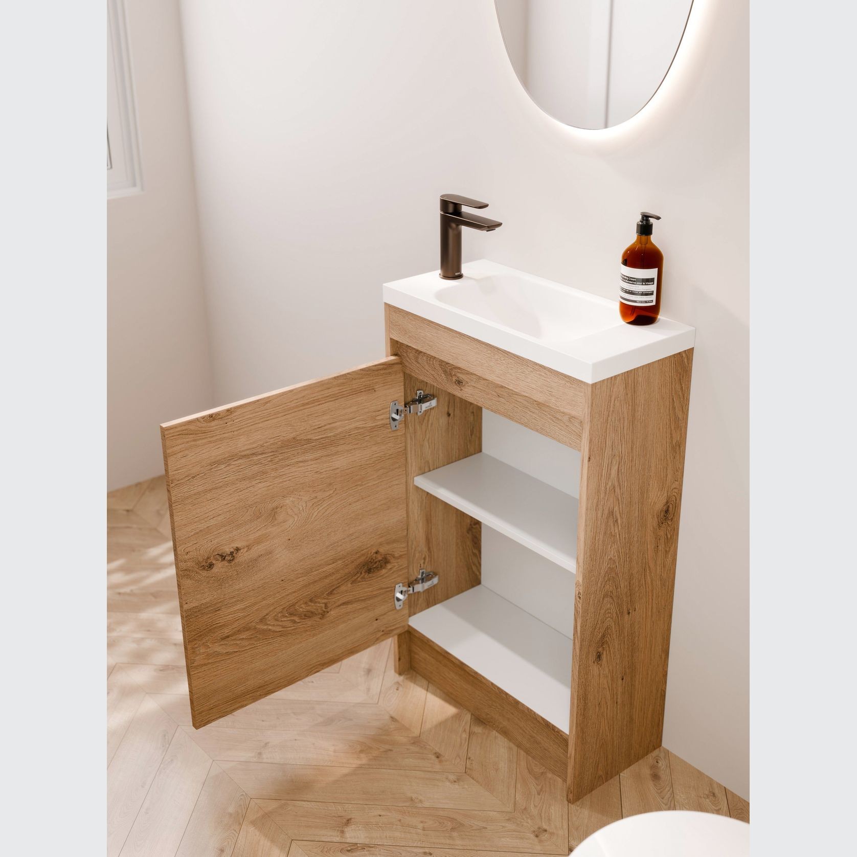 Code Luxe 550 WC Floorstanding Vanity gallery detail image