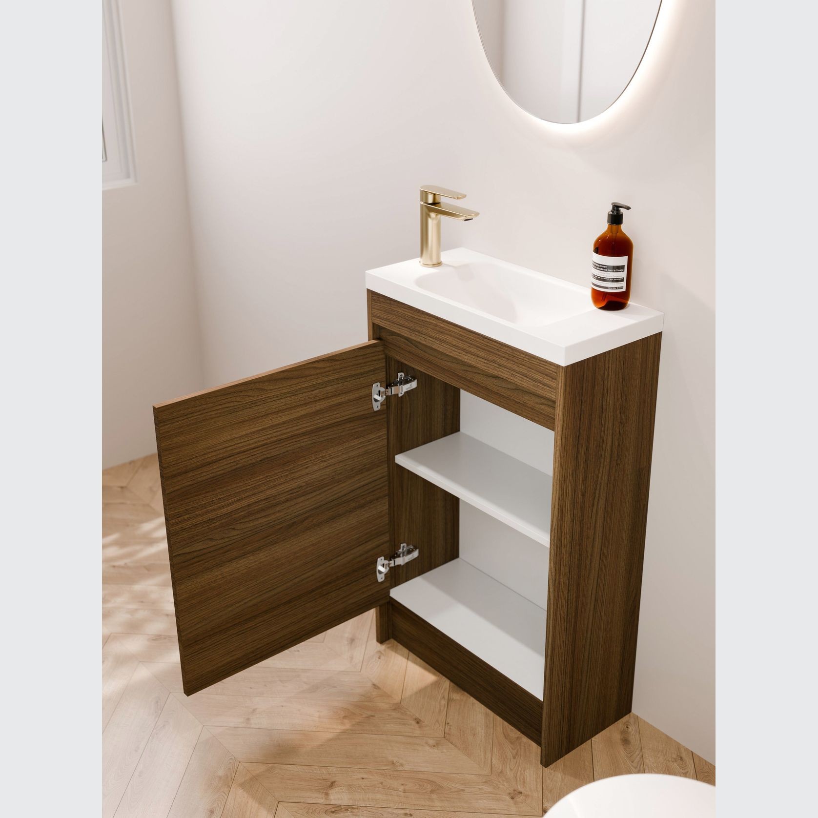 Code Luxe 550 WC Floorstanding Vanity gallery detail image