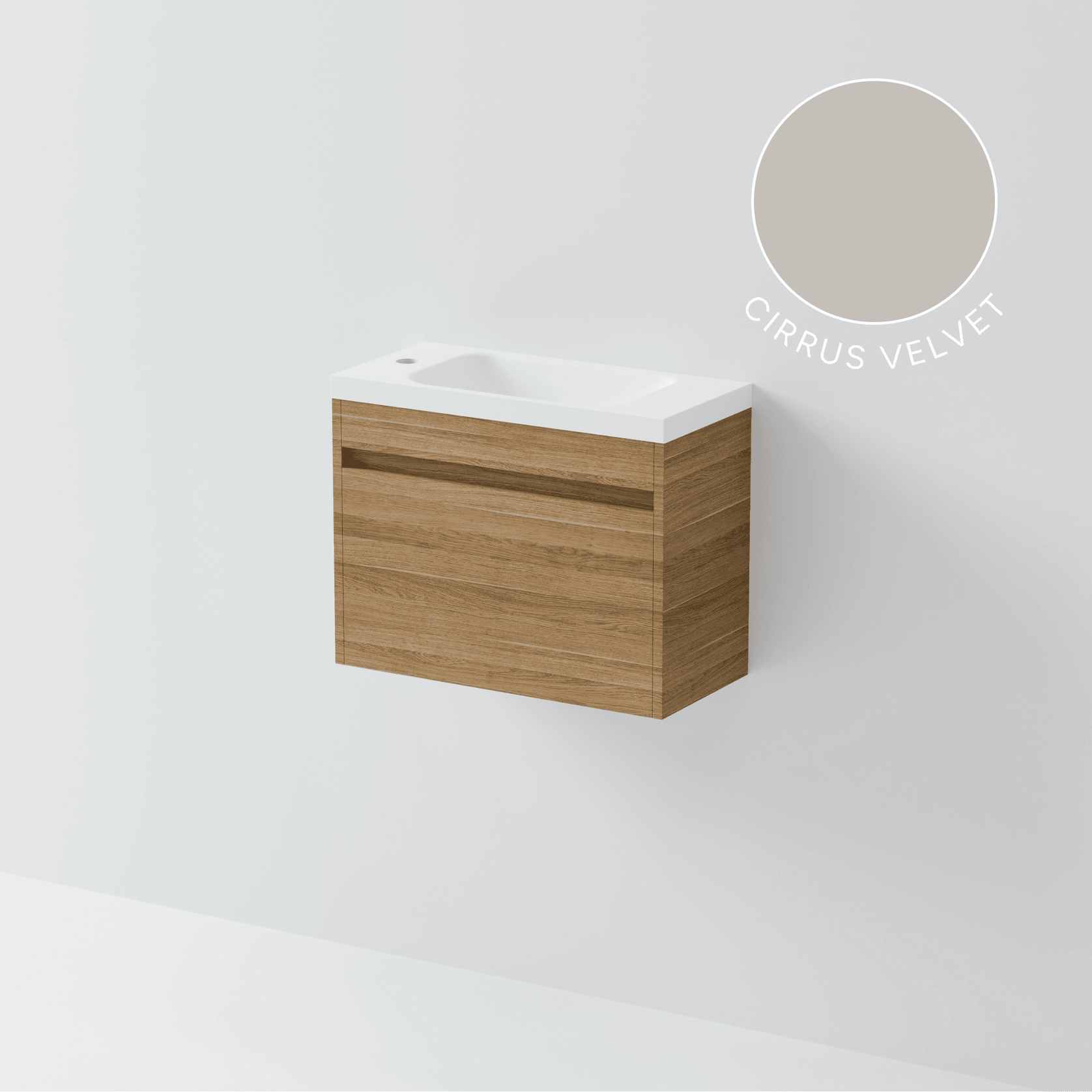 Luxe 550 WC Wall Hung Vanity gallery detail image