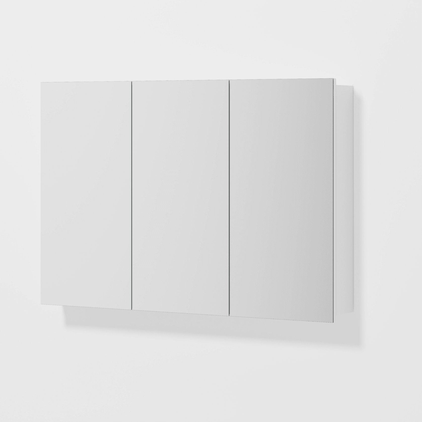 Luxe 1050mm Mirror Cabinet With Demister | 3 Door gallery detail image