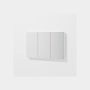 Luxe 1200mm Mirror Cabinet | 3 Door gallery detail image