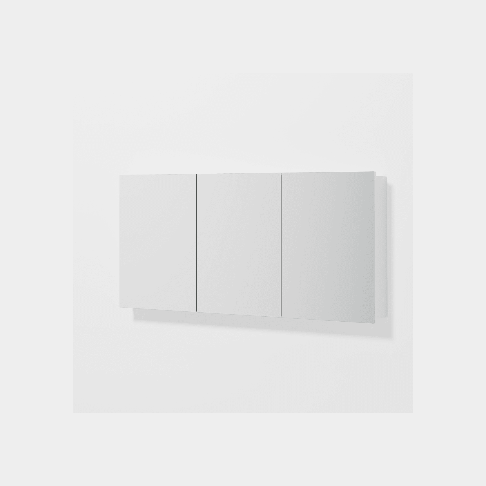 Luxe 1500mm Mirror Cabinet | 3 Door gallery detail image