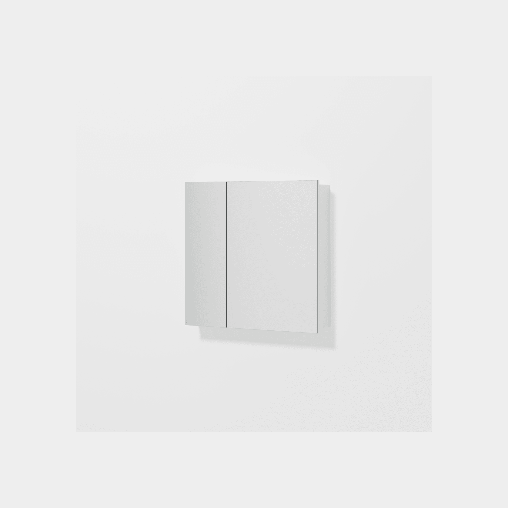Luxe 750mm Mirror Cabinet | 2 Door gallery detail image