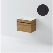 Luxe 600 Slim Wall Hung Vanity | 1 Drawer gallery detail image
