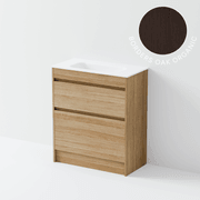 Luxe 750 Slim Floorstanding Vanity | 2 Drawer gallery detail image