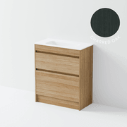 Luxe 750 Slim Floorstanding Vanity | 2 Drawer gallery detail image