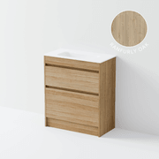 Luxe 750 Slim Floorstanding Vanity | 2 Drawer gallery detail image