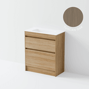 Luxe 750 Slim Floorstanding Vanity | 2 Drawer gallery detail image