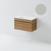 Luxe 750 Slim Wall Hung Vanity | 1 Drawer gallery detail image