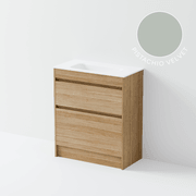 Luxe 750 Slim Floorstanding Vanity | 2 Drawer gallery detail image