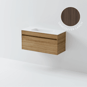 Luxe 900 Slim Wall Hung Vanity | 1 Drawer gallery detail image
