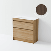 Luxe 900 Slim Floorstanding Vanity | 2 Drawer gallery detail image