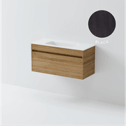 Luxe 900 Slim Wall Hung Vanity | 1 Drawer gallery detail image