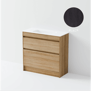 Luxe 900 Slim Floorstanding Vanity | 2 Drawer gallery detail image