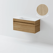Luxe 900 Slim Wall Hung Vanity | 1 Drawer gallery detail image