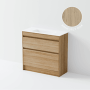 Luxe 900 Slim Floorstanding Vanity | 2 Drawer gallery detail image