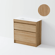 Luxe 900 Slim Floorstanding Vanity | 2 Drawer gallery detail image