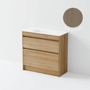 Luxe 900 Slim Floorstanding Vanity | 2 Drawer gallery detail image