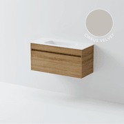 Luxe 900 Slim Wall Hung Vanity | 1 Drawer gallery detail image