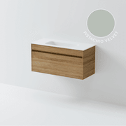 Luxe 900 Slim Wall Hung Vanity | 1 Drawer gallery detail image