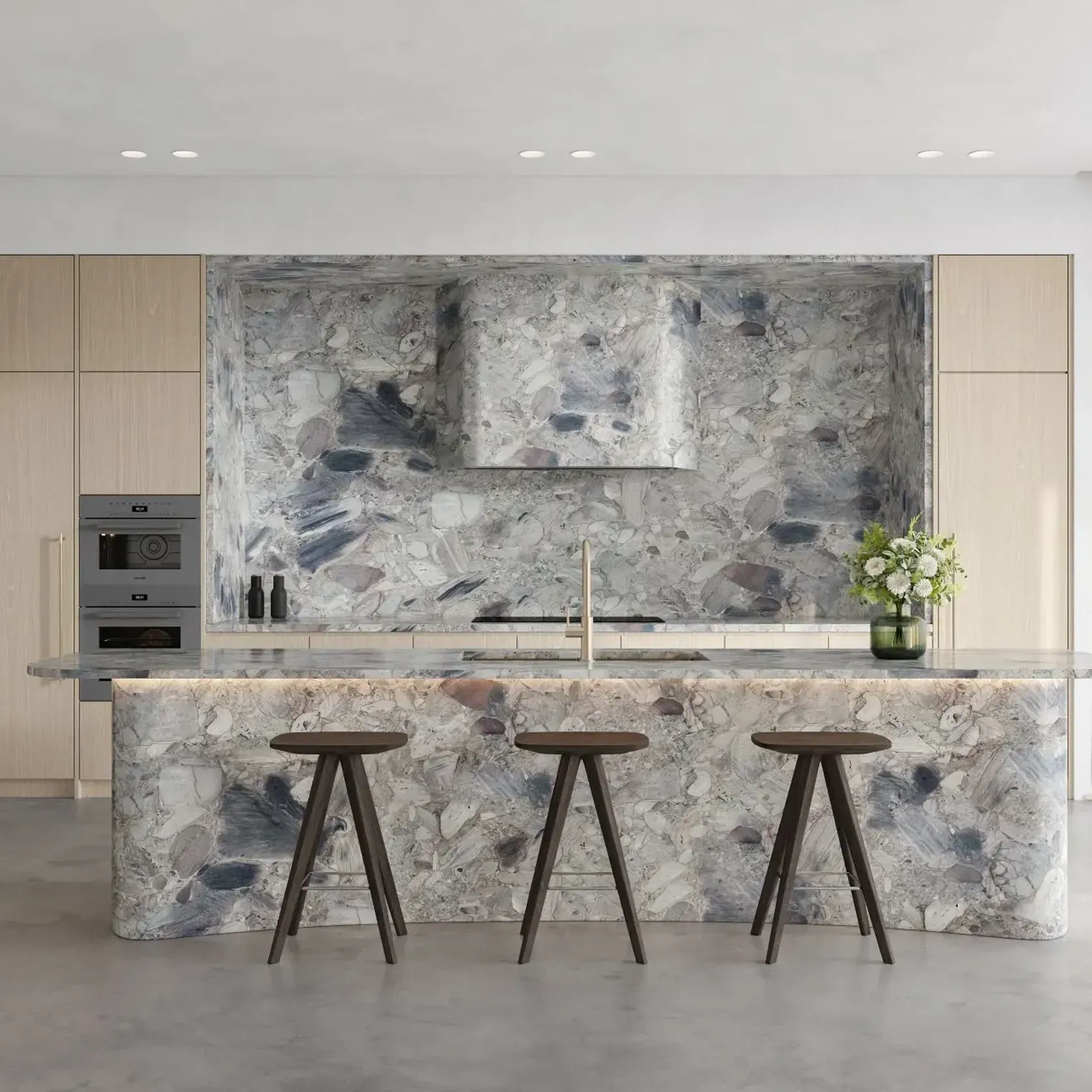 Magente Marble Benchtop gallery detail image