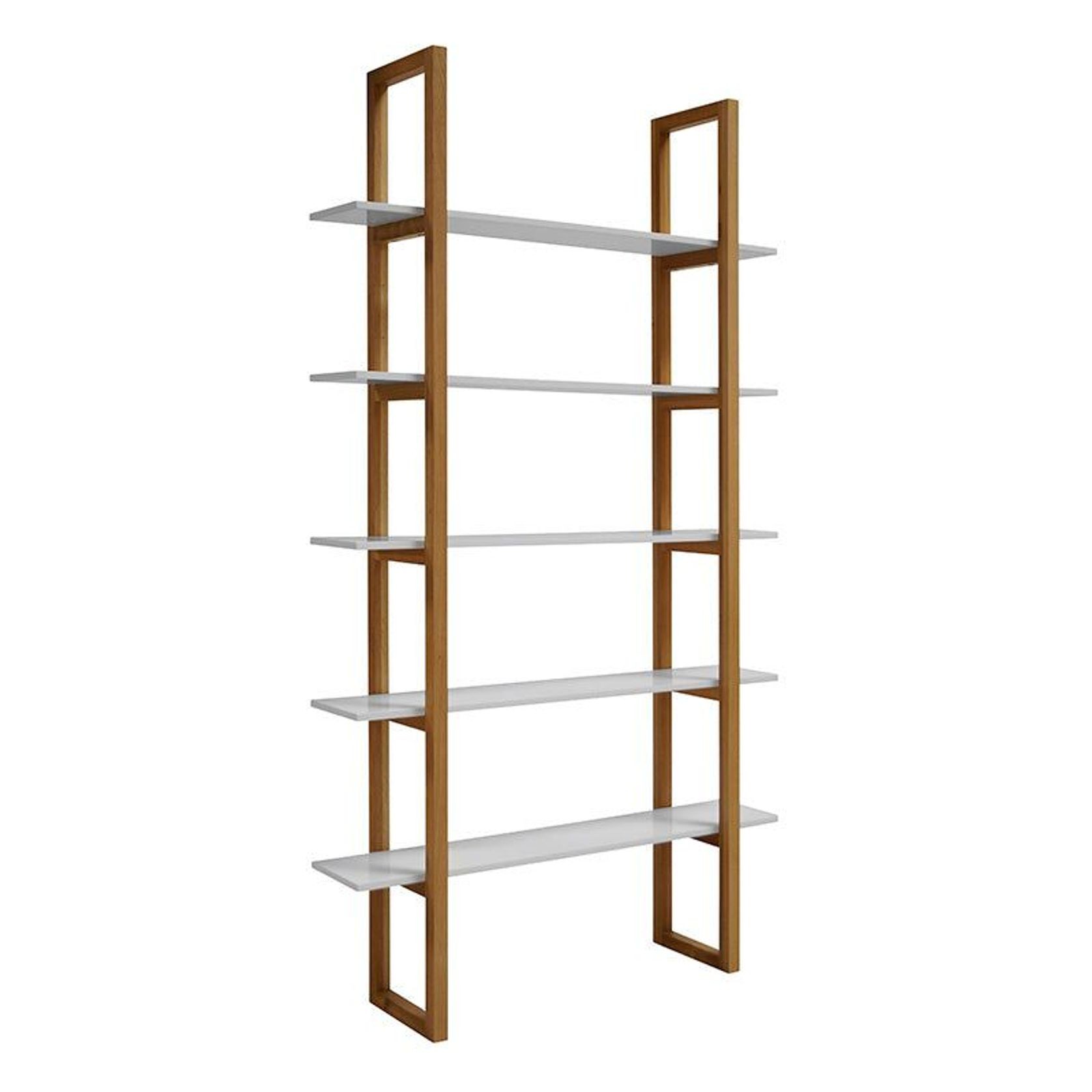 MAREN Display Unit 110 cm - Natural & White gallery detail image