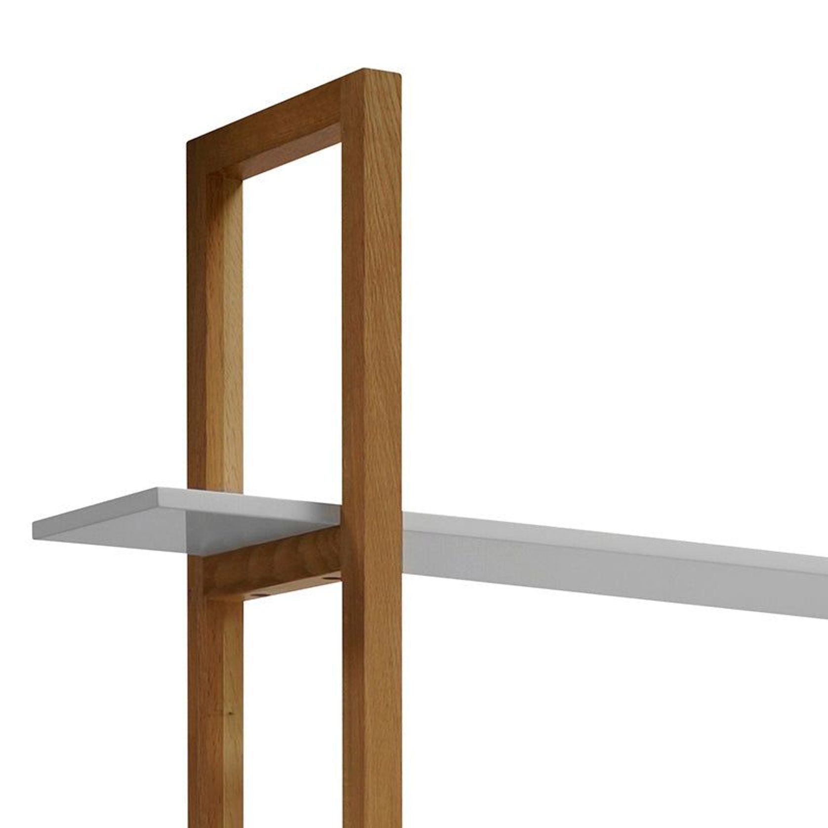 MAREN Display Unit 110 cm - Natural & White gallery detail image